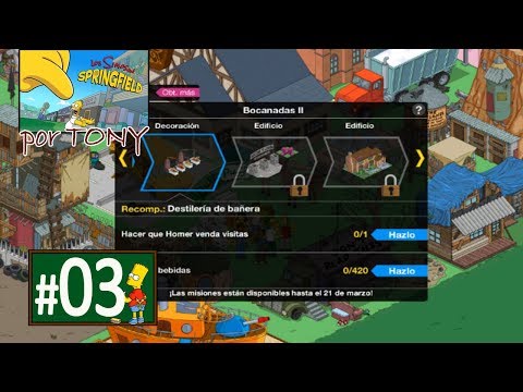 Los Simpson Springfield "Bocanadas, Cap. 3 - La Destilería de bañera" por Tony