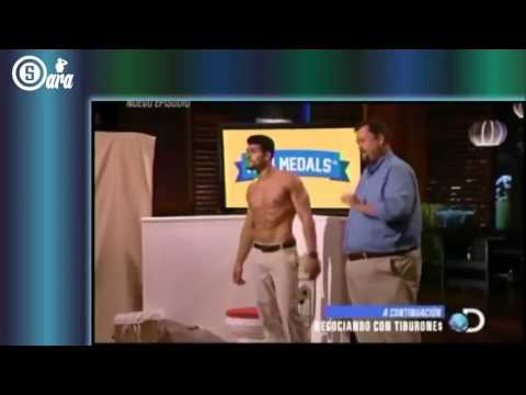 Man Medals Shark Tank Pitch