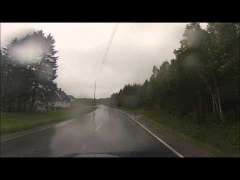 Farstad - Tornes - Elnesvågen in rain