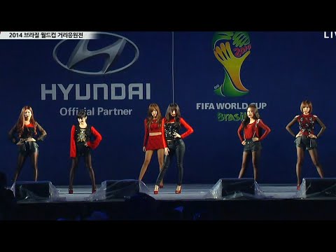 T-ara - Lovey Dovey (140623 SBS Sports World Cup Festival) | 4K 60Fps | Thanh Dat