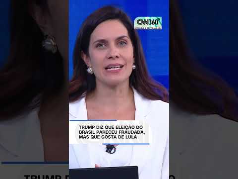 Trump diz que eleição do Brasil pareceu fraudada, mas que gosta de Lula