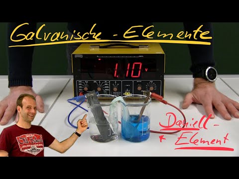 Galvanische Elemente  -   Daniell Element
