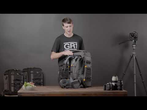 Lowepro kuprinė Fastpack BP 250 AW III, pilka video