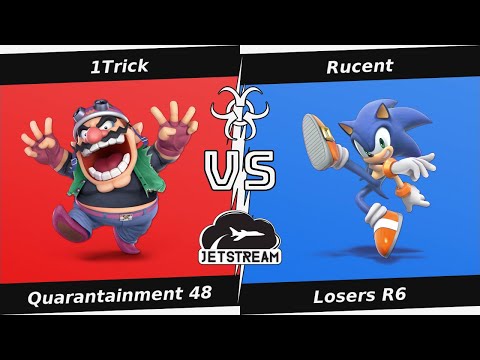 Quarantainment 48 Losers R6 - 1Trick (Wario) Vs. Rucent (Sonic) Smash Ultimate - SSBU