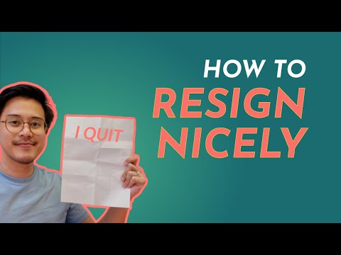 How to Resign Nicely (& Stay Classy!)