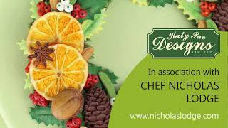 Silikonová formička cesmína a jmelí Katy Sue