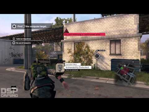 Watch_Dogs DLC: Bad Blood playthrough pt13 - Turret Fun/Blow Themselves Up