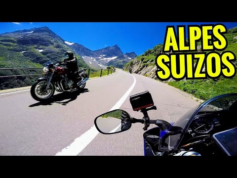 ALPES SUIZOS EN MOTO - La carretera más flipante por la que he rodado!! SUSTENPASS + GRIMSELPASS
