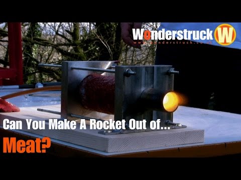 Can You Make A Rocket Out Of Meat?