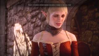 Dragon Age: Inquisition FemQuisitor (Elf) and Sera Sex Scene