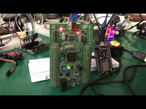 STM32 OTA firmware update demo