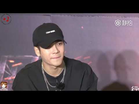 [Eng/Kaz] 180123 Hot Blood Dance Crew Press Con Jackson Wang Cut 王嘉尔