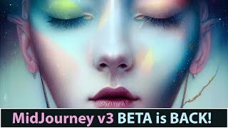 MidJourney v4 Beta is BACK!  24-48 hours only, so get in there while you can!
