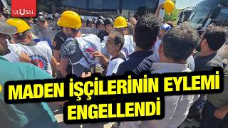 Doruk Madencilik işçilerinin eylemine yasak! İşçiler açlık grevinde