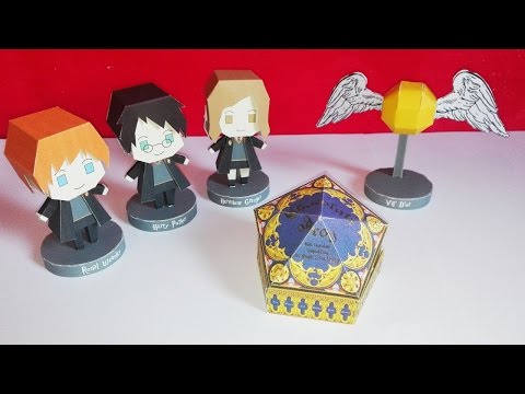 3 DIY : Harry Potter - Collaboration avec Creation-Jade-B - Papercraft Harry Potter