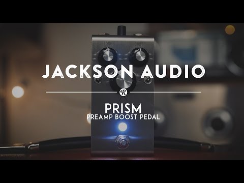 [3-Day DHL Intl Shipping] Jackson Audio Prism Preamp Overdrive Boost Blue Black image 9