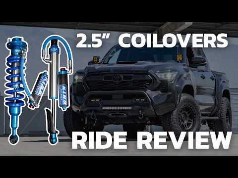King Shocks on the 2024-2025 Toyota Tacoma - Install and Ride Along