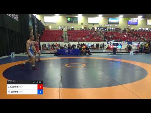2018 Marine Corps US Open/Masters A Freestyle 78 3rd Place - Connor Keating (Rock) Vs. Mike Brooks