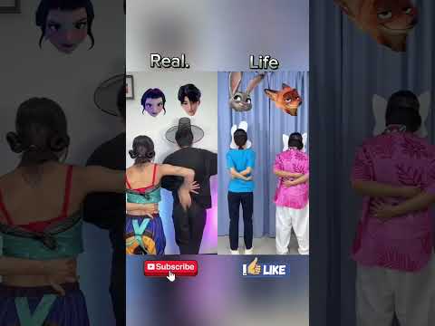 JUDY VS NICK DANCE BATTLE video parody of @bigmarvel_0 #youandmeshow #zootopia #real #life