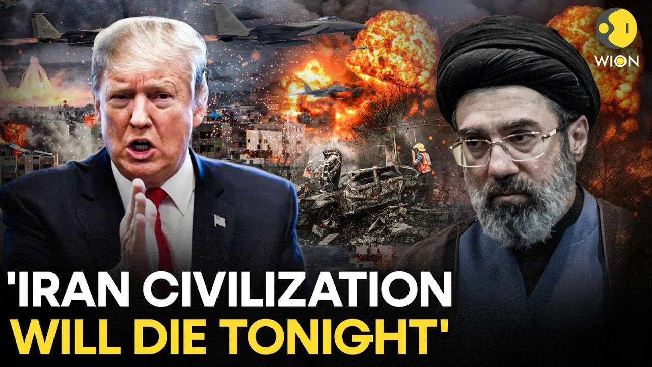 US-Iran War LIVE: Trump Issues Grave Threats, Says 'Whole Civilization Will Die Tonight'  |WION Live