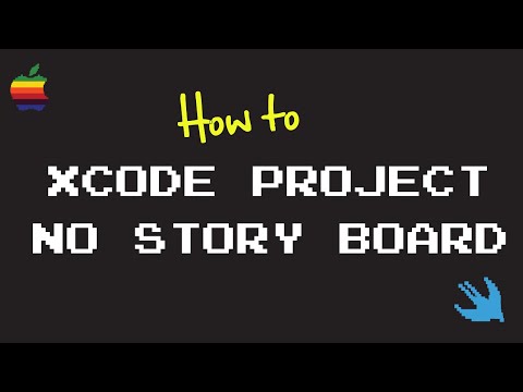 How to create a new Xcode project without Storyboards