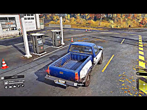 SnowRunner - Finding our First Truck & Repairing the Bridge | Gameplay Walkthrough Part 1