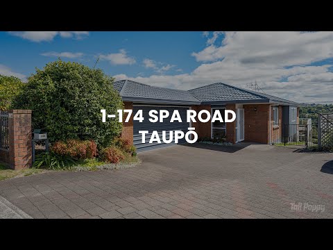 1/174 Spa Road, Taupo, Waikato, 2房, 1浴, 独立别墅