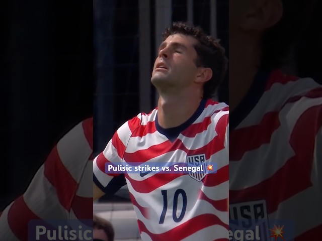 Christian Pulisic adds a goal to his assist in the first 20 minutes ⚽️🎁