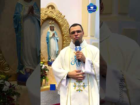 Mensagem do Padre Ricardo durante a Festa de Nossa Senhora da Conceição em Itapiúna #youtubeshorts