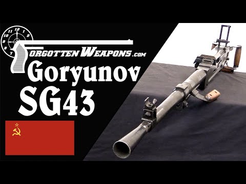 Goryunov SG43: Russia Replaces the Maxim