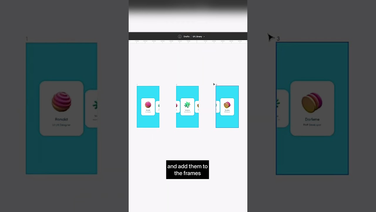 Carousel in Figma — how to create | Slider tutorial 2023 #shorts #figma #design