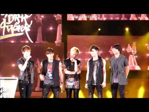 [HQ Fancam] 130115 Golden Disk Awards - Disk Bonsang (Shinee)