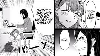 Idolmaster Yuri Doujin Producer Can't Be Honest with Mayu Sakuma