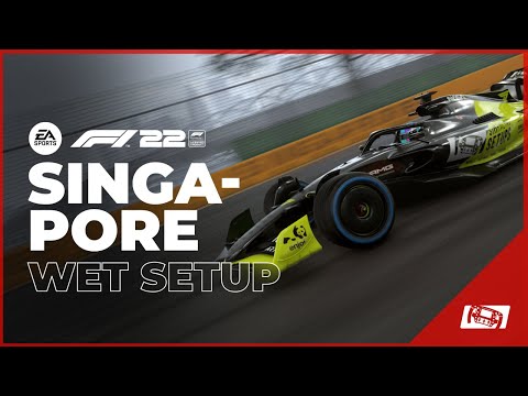 F1 22 Singapore Wet Setup - Wet Weather Race Setup!
