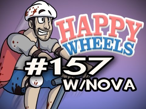 Happy Wheels w/Nova Ep.157 - OLD MAN AND HIS LEG