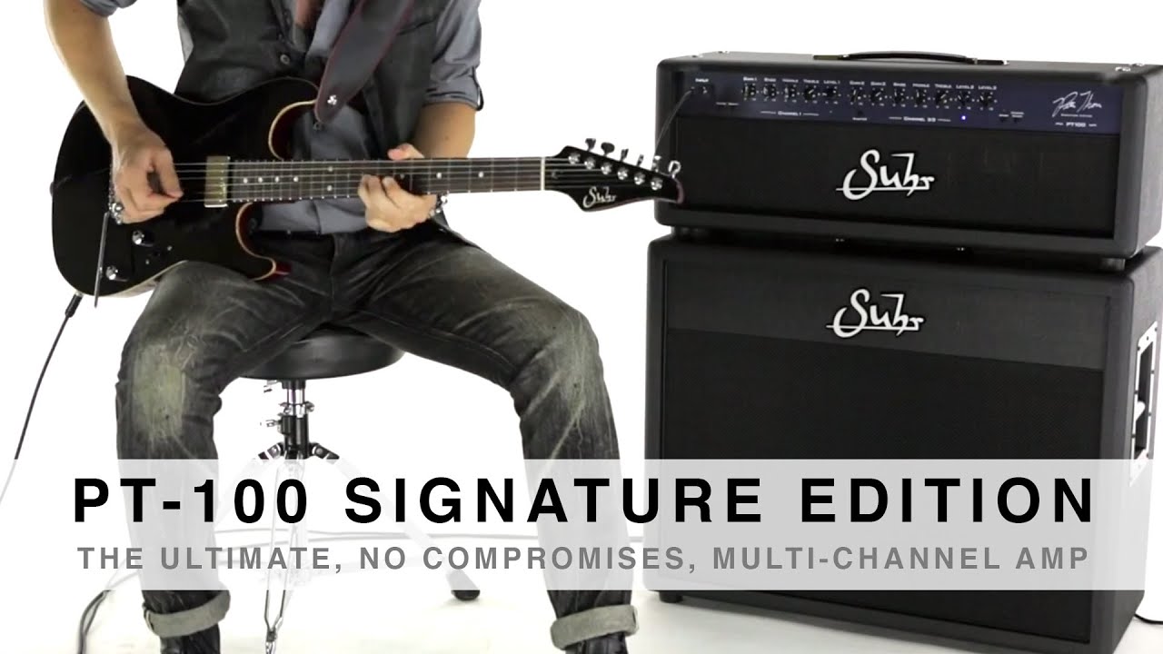 Suhr PT-100 Pete Thorn 100W Guitar Amplifier Head (PT100)