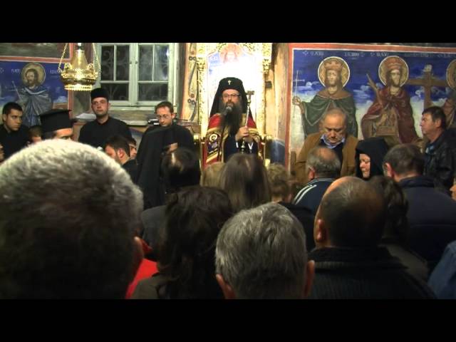 31 октомври 2012 г. Проповед на Негово Високопреосвещенство † Пловдивския митрополит Николай Празнична вечерня, манастир "Св. св. Козма и Дамян" - гр. Куклен