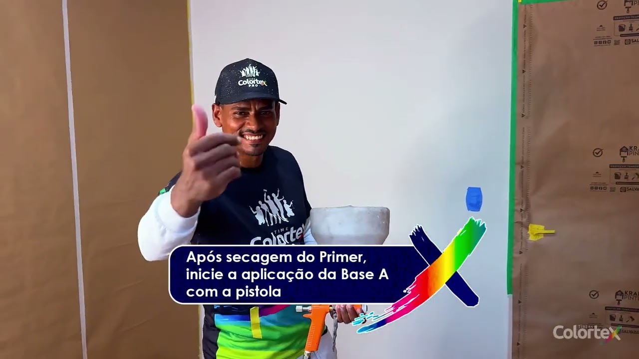 Aprenda a aplicar a Textura Fulget Colortex