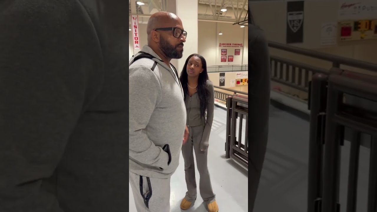 Brooke gets to the game and finds out Larry is going to be with her the whole time! 