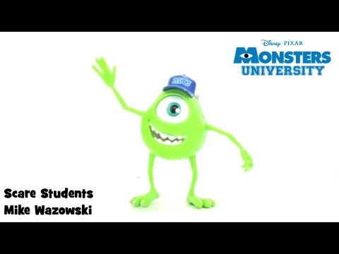 Video Review of the Monsters University: Scare Students Mike Wazowski