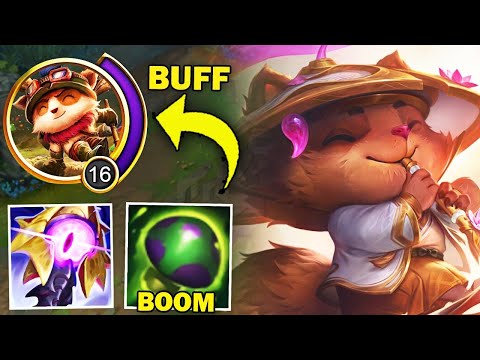 They buffed Teemo's Mushrooms a HEFTY amount and now he has a New Riftmaker Build