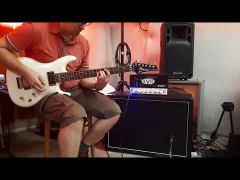 Ibanez JS100 - Stock bridge pickup vs Dimarzio Fred