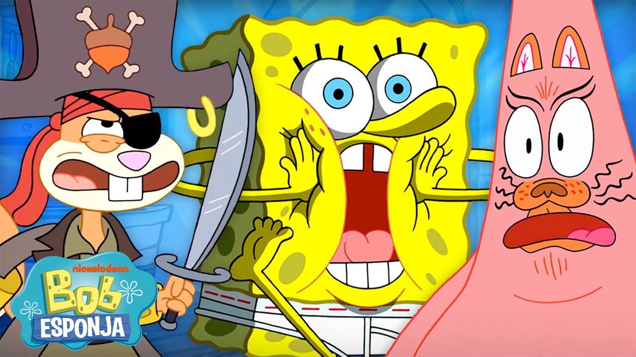 Bob Esponja | O MELHOR de Bob Esponja 9ª Temporada! | Compilação de 2+ Horas | Português