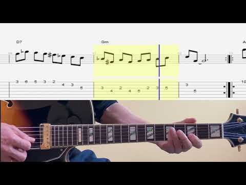 Minor 2-5-1 Jazz Exercises In Gm - Wes Montgomery, George Benson, Pat Martino Style