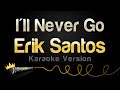 Erik Santos I Ll Never Go Karaoke Version