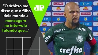 Felipe Melo faz acusação contra árbitro após São Paulo 1 x 1 Palmeiras