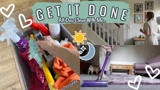 AM TO PM CLEAN WITH ME | Get It Done All Day Clean With Me UK | Spring Clean With Me 2022