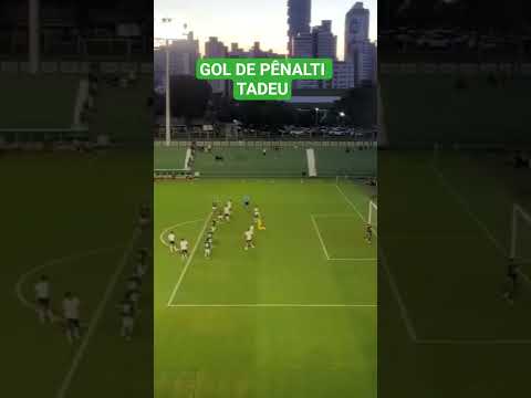 Tadeu (Gol de pênalti) #goiás #goleirotadeu