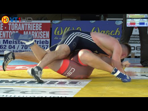 RINGEN | Verbandsliga Nordbaden | 86kg GR: BALZ, N. (Viernheim) vs. DE ROSSI, E. (Bruchsal)