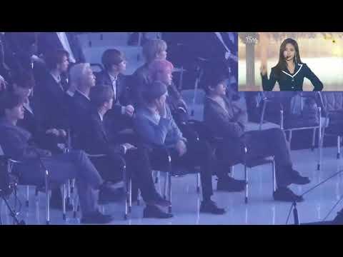 BTS Reaction to TWICE  YES or YES  & DTNA @ TMA 2019